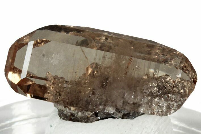 Lustrous Double-Terminated Champagne Topaz Crystal - Utah #309264